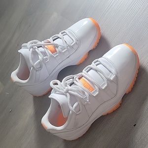 Women's Jordan 11 Retro Low Bright Citrus White/Bright Citrus
